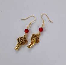 Load image into Gallery viewer, All Aces Golden Earrings
