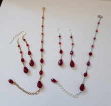 Load image into Gallery viewer, Renee Blood Drop Earrings
