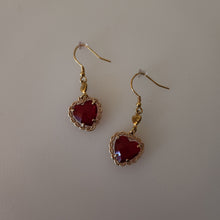 Load image into Gallery viewer, Amelia Ruby Earrings
