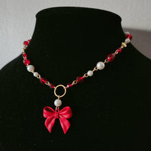 Load image into Gallery viewer, Private School Bow Necklace
