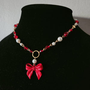 Private School Bow Necklace