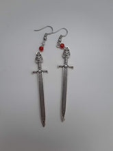 Load image into Gallery viewer, Lancelot Ruby Earrings
