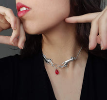 Load image into Gallery viewer, Thessalia Ruby Necklace
