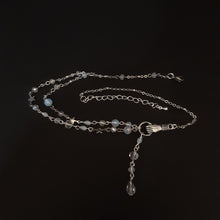 Load image into Gallery viewer, Orion Silver Moonlight Necklace
