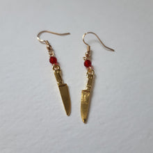 Load image into Gallery viewer, Shelley Golden Earrings
