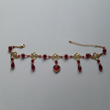 Load image into Gallery viewer, Raphaelle Ruby Choker
