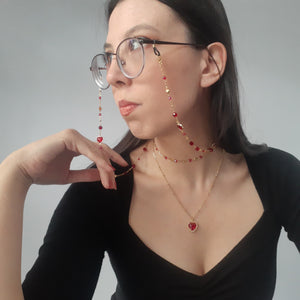 Cordelia Glasses and/or Mask Chain