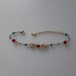 Cicely Ruby and Emerald Bracelet