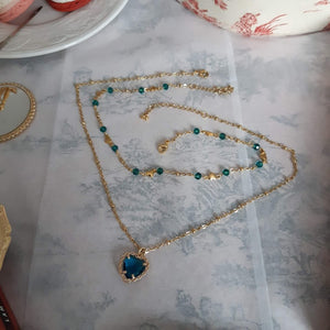 Valentina Emerald Necklace Set