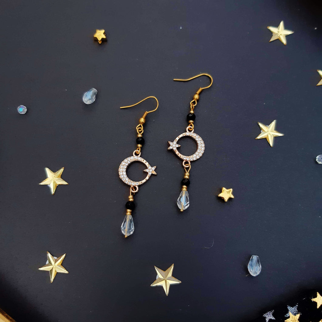 Luna Midnight Earrings