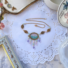 Load image into Gallery viewer, Meadow Dawn Hand Painted Necklace
