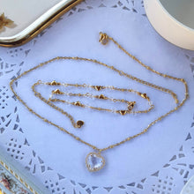 Load image into Gallery viewer, Valentina Dewdrop Necklace Set
